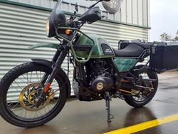 2023 Royal Enfield Himalayan E5 Premium Himalayan Green