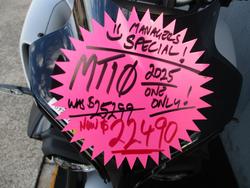 2025 Yamaha MT-10A GREY/ICE