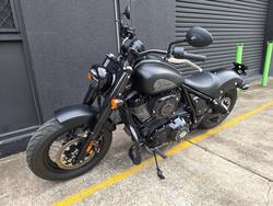2024 Indian CHIEF BOBBER DARK HORSE BLACK SMOKE