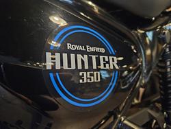 2024 Royal Enfield Hunter 350 Hunter Blue