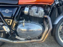 2021 Royal Enfield INTERCEPTOR 650 CLASSIC ORANGE
