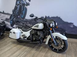 2019 INDIAN SPRINGFIELD DARK HORSE WHITE WHITE