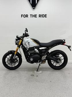 2026 Triumph SPEED 400 WHITE