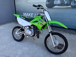 2018 Kawasaki KLX110 Green