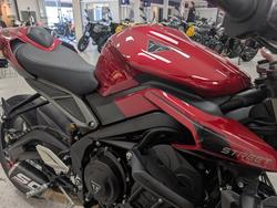 2025 Triumph 2025 Triumph 765CC STREET TRIPLE RS Carnival Red