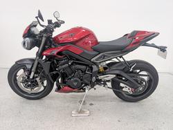 2025 Triumph 2025 Triumph 765CC STREET TRIPLE RS Carnival Red