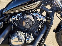 2014 Yamaha XVS1300A V-STAR Black