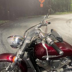 2005 Honda VTX1800C Maroon