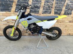 2026 HUSQVARNA TC 65 MINI BIKE WHITE
