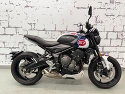 2024 Triumph Trident 660 Triple Tribute Edition Trident White