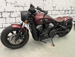 2022 Indian Scout Bobber Scout Maroon