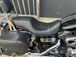 2012 HARLEY-DAVIDSON FXDC DYNA SUPER GLIDE CUSTOM BLACK
