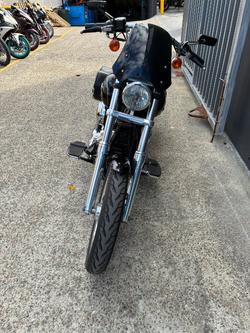 2012 HARLEY-DAVIDSON FXDC DYNA SUPER GLIDE CUSTOM BLACK