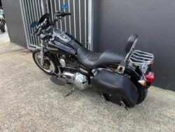 2012 HARLEY-DAVIDSON FXDC DYNA SUPER GLIDE CUSTOM BLACK