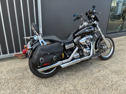 2012 HARLEY-DAVIDSON FXDC DYNA SUPER GLIDE CUSTOM BLACK