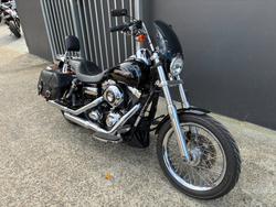2012 HARLEY-DAVIDSON FXDC DYNA SUPER GLIDE CUSTOM BLACK