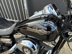 2012 HARLEY-DAVIDSON FXDC DYNA SUPER GLIDE CUSTOM BLACK