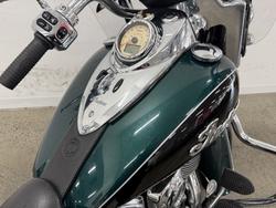 2019 Indian SPRINGFIELD MetallicJADEGreen/BLACK