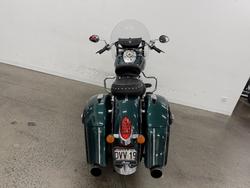 2019 Indian SPRINGFIELD MetallicJADEGreen/BLACK