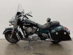 2019 Indian SPRINGFIELD MetallicJADEGreen/BLACK