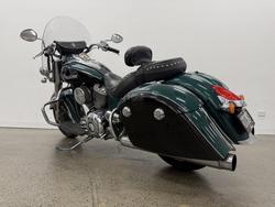 2019 Indian SPRINGFIELD MetallicJADEGreen/BLACK