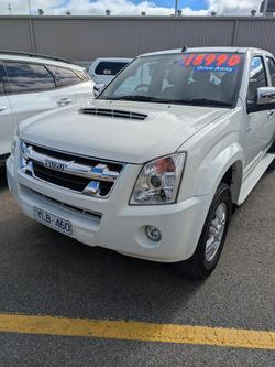 2011 Isuzu D-MAX LS High Ride MY11 4x2 Alpine White