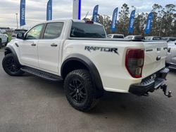 2021 Ford Ranger Raptor PX MkIII MY21.25 4X4 Dual Range Arctic White