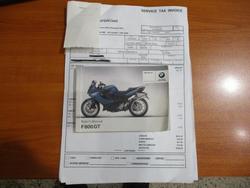 2019 BMW Motorrad F 800 GT BLUE
