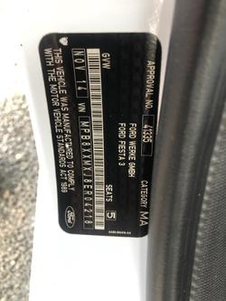 2014 Ford Fiesta Ambiente