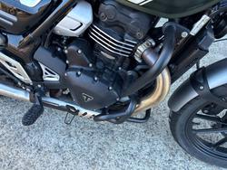 2024 Triumph SCRAMBLER 400 X PEARL SAND KHAKI