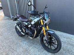 2024 Triumph SCRAMBLER 400 X PEARL SAND KHAKI