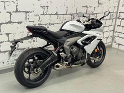 2024 Triumph Daytona 660 LAMS Daytona White