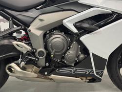 2024 Triumph Daytona 660 LAMS Daytona White