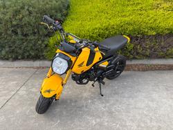 2021 Honda GROM Yellow