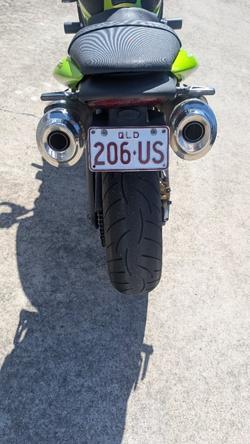 2009 Triumph STREET TRIPLE 675 Green