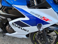 2026 Suzuki GIXXER SF WHITE