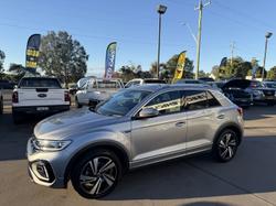2023 Volkswagen T-Roc 140TSI R-Line D11 MY24 Four Wheel Drive Pyrite Silver Metallic
