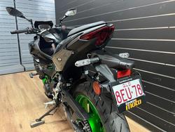 2025 Kawasaki Z500 SE Green