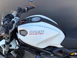 2013 Ducati MONSTER 696 WHITE