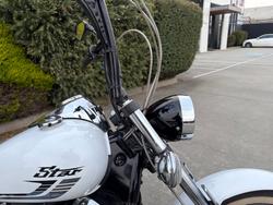 2015 Yamaha XVS650 V-STAR CUSTOM White