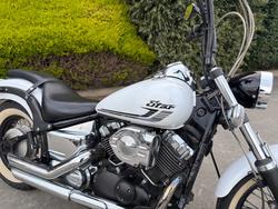 2015 Yamaha XVS650 V-STAR CUSTOM White