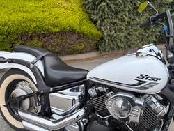 2015 Yamaha XVS650 V-STAR CUSTOM White