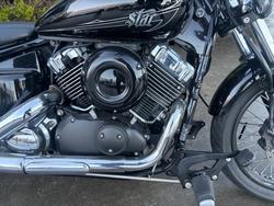 2018 Yamaha XVS650 V-STAR CUSTOM Black