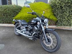 2018 Yamaha XVS650 V-STAR CUSTOM Black