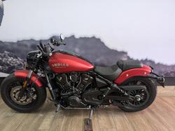 2025 INDIAN SCOUT BOBBER LIMITED RED