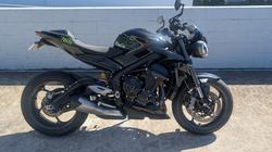 2025 Triumph STREET TRIPLE RS Black