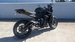 2025 Triumph STREET TRIPLE RS Black