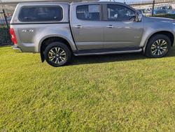 2017 Holden Colorado LTZ RG MY17 4X4 Dual Range Satin Steel Grey