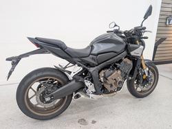 2025 Honda CB650RAC Black