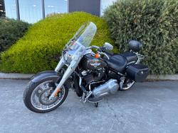 2018 HARLEY-DAVIDSON FLFBS FAT BOY S (114) (CUST) Grey